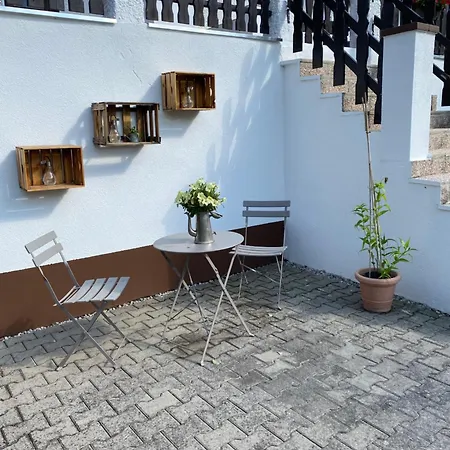 Sonnenterrasse Mit Grill Und Garten 펜션 Gerstenberg